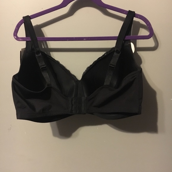 Black seamless bustier bra - Picture 2 of 4